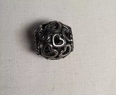 £16.55 • Buy Pandora Sterling Silver Open Your Heart Charm Bead 790964