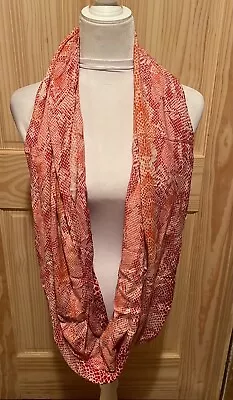 ISAAC MIZRAHI LIVE Ombre Beautiful MultiColor Infinity Scarf ~ EUC • $9.99