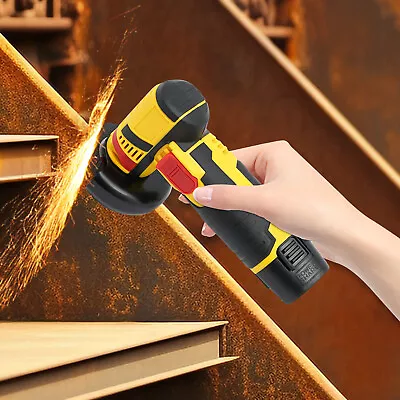 Cordless Mini Angle Grinder Brushless Cut Off Handheld Polish Grinding Tool 12V • $34.20