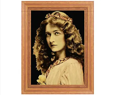 Beautiful Woman Miss Maude Fealy Cross Stitch Pattern  + Photo - LARGE Advanced • $10.57