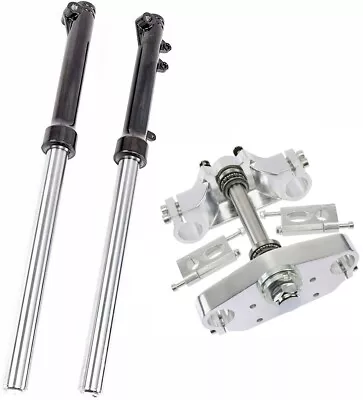 710mm 33mm Front Forks Shock Triple For Atomik Dirt Bike CRF50 XR 70 110cc 125cc • $148.46