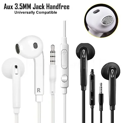 Earphones For Samsung A02s A12 A22 A32 A42 A52 A72 A82 5G Headphones Handsfree • £3.49