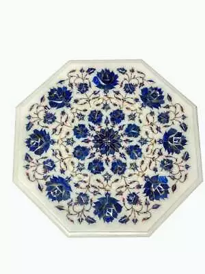 15  Marble Table Top Semi Precious Stones Floral Inlay Art Handicraft • £326.37