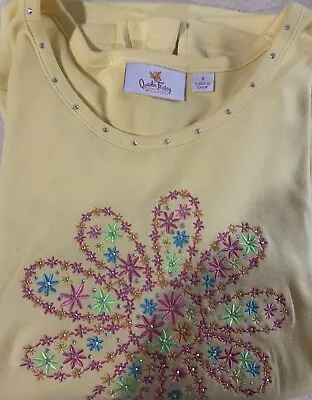 Quacker Factory Tops Size Small Embellished • $14