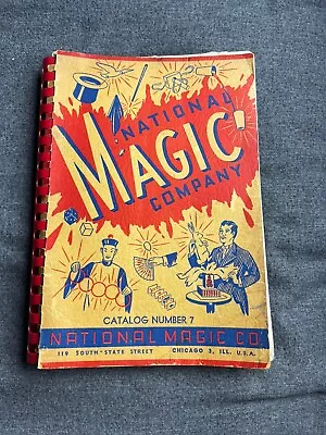 🔥EXTREMELY RARE National Magic Catalog Chicago Illinois Magic Collectable 🔥🔥 • $45