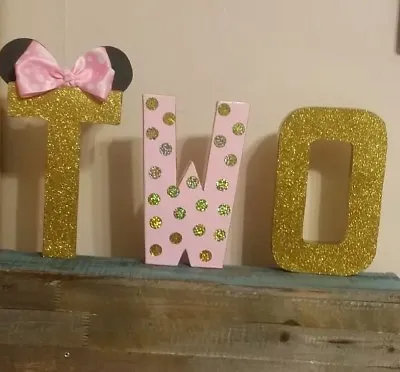 Minnie Mouse Pink And Gold Birthday SuppliesMinnie Mouse Pink And Gold Decor • $32