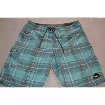 41241 O'Neill Board Shorts Cargo Swimming Surfing Polyester Size 34 Mens • $19.79