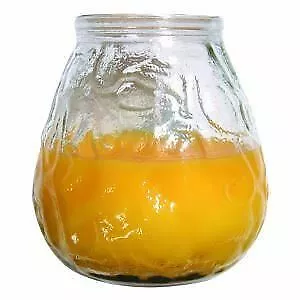 2 Prices Citronella Glow Glass Jar Scented Candle Outdoor Garden Natural 30hrs • £7.99