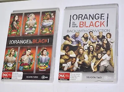Orange Is The New Black : Season 1 2 3  | Bundle (DVD 2013) Free Postage  • £18.24