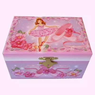 STUNNING Ballerina Musical Jewellery Box Ballet Shoes Dancer Music Girl's Gift • $38.95