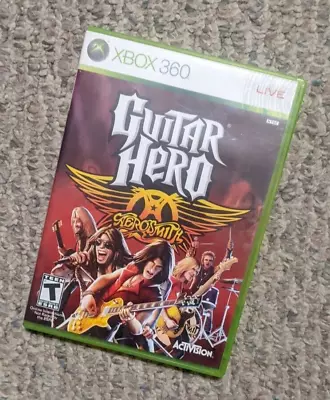 Xbox 360 Guitar Hero Aerosmith Video Game • $8.99