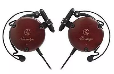 Audio Technica ATH-EW9 Ear Fit Clip-On Headphones Wooden Wood New  • $246.84
