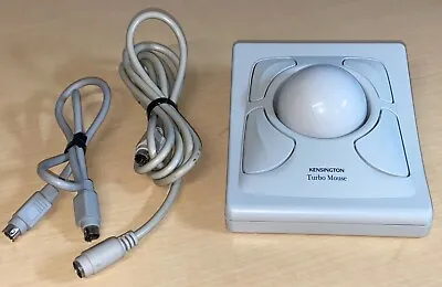 Kensington Turbo Trackball Joystick Mouse Apple Mac Macintosh Computers 64210 • $34.99