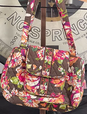 Vera Bradley English Rose Eloise Floral Quilted Shoulder Bag Purse • $34