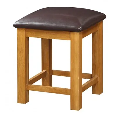 Acorn Solid Oak Dressing Table Stool • £108.48