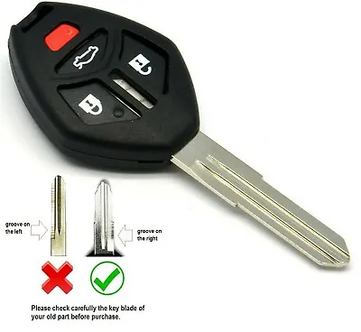 Remote Key Entry Shell Case Fob For Mitsubishi Eclipse Galant Lancer • $6.95