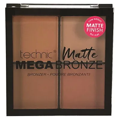 £3.19 • Buy Technic Mega Bronze Matte Bronzer Quad Bronzing Powder