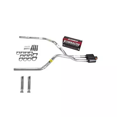 S10 / S15 95-01 Dual Exhaust 2.5 Pipe Flowmaster Super 10 RC Tip • $267.90