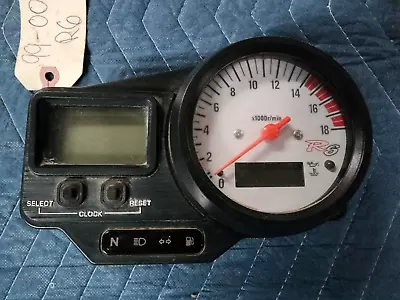 Gauges Gauge Instrument Cluster Speedo Tach Odometer R6 YZF 00 99 Yamaha 2000 • $39.99