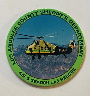 Lasd Los Angeles Sheriff Dept California Air 5 Search And Rescue Pog Police • £4.83