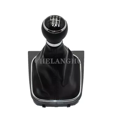 $16.99 • Buy 6 Speed Gear Stick Shift Knob For VW Jetta GLI Golf 5 MK5 6 MK6 GTI GTD R32 R20