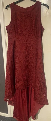 £15 • Buy Stunning Red Hi Low Dress Size 18-20 4xl