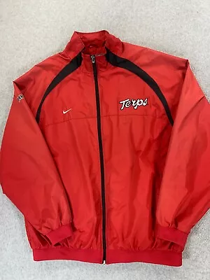 Maryland Terrapins Nike Athletic Dept Warmup Jacket (Men's XL) Red • $34.99