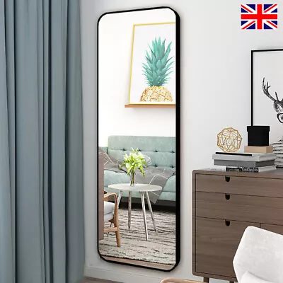 Long Mirror Wall Mounted Full Length Framed Dressing Mirror Bedroom Room Decor • £27.95