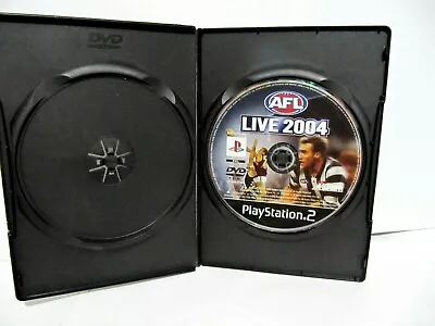 Afl Live 2004 Ps2 Game Playstation 2 Aklaim Dvd Rom • $46.04