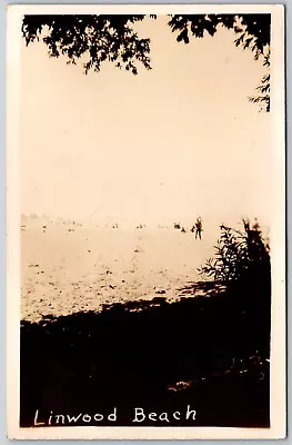 RPPC Ohio Vermilion Linwood Beach 1951 Real Photo Postcard • $21.45