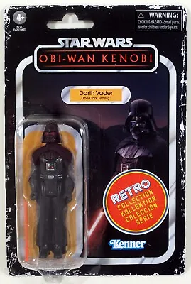 Star Wars Retro Collection DARTH VADER The Dark Times 3.75  Figure Obi Wan F5771 • $9.99
