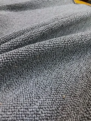 2.25 Yds Maharam Hearth Mystical Gray Wool Blend Boucle Upholstery Fabric HJ • $90