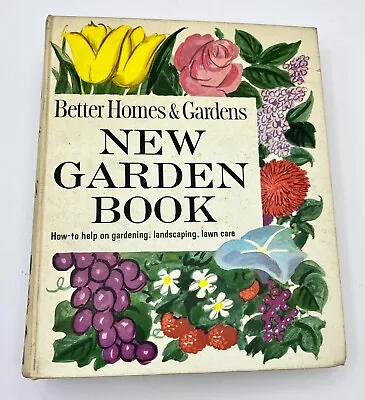 Vintage Better Home And Gardens New Garden Book 5 Ring Binder 1961 MCM • £10.05