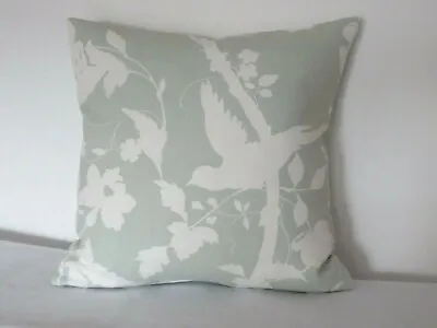  Laura Ashley Summer Palace Eau De Nil Fabric 16  Cushion Cover • £12.99
