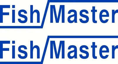 $25 • Buy Quintrex Fishmaster Sticker Decal Marine Set Of 2