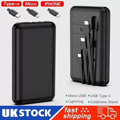 30000mAh Power Portable Bank Fast Charger Battery Pack 3 USB For Mobile Phone UK • £13.89