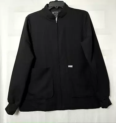 Figs Sabina Women's Scrub Jacket Size M - Black • $35.25