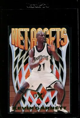 1996 Skybox E-x 2000 Net Assets #4 Kevin Garnett Hof Nm *327615 • $9.50