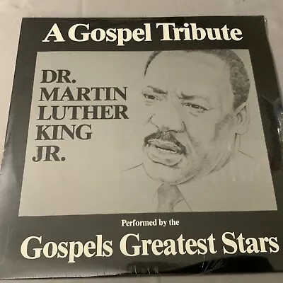 Dr. Martin Luther King Jr - A Gospel Tribute LP (1986 US) Threshold **SEALED** • $12