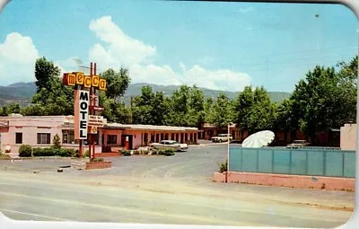 Chrome Postcard Mecca Motel Colorado Springs CO UNP Old Cars Station Wagon • $5