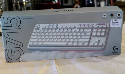 $249 • Buy Logitech G715 Wireless Gaming Keyboard (White) - 920-010467(G715)