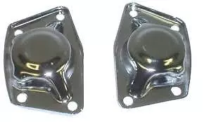 $28.87 • Buy   VW Spring Plate Caps, VW Torsion Bar Chrome VW Torsion Cover Plates Dune Buggy