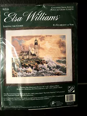 Elsa Williams Lighting The Course Cross Stitch Kit #02128 NEW/Sealed Lighthouse • $24.95