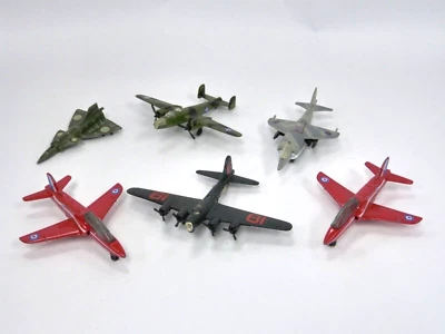 £6.50 • Buy Vintage Die Cast Planes Toys Bundle X 6 - Matchbox - Maisto - E62 W232