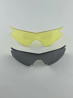 Oakley M Frame Black Iridium Strike+Yellow Heater Replacement Lens Mumbo Gen 1 • $39.99