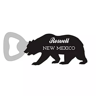 Roswell  Mexico Camping Souvenir Bear Bottle Opener • $13.99