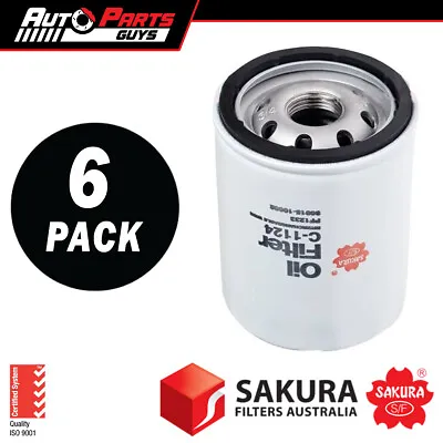 Sakura Oil Filter Z432 6 Pack Bulk Buy Fits Toyota Camry ACV40 2.4L 02 - 12 • $49.99