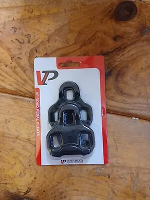 VP Components VP BLK 6 LOOK Keo Cleat 3-Bolt Fixed 0-deg Float Black • $10