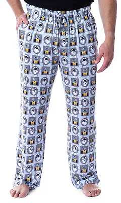 Disney Mens' WALL-E Allover Cartoon Characters Loungewear Pajama Pants • $28.35