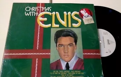 MINT CHRISTMAS WITH ELVIS Lp Presley Album SHRINK Here Come Santa Claus UNPLAYED • $17.95